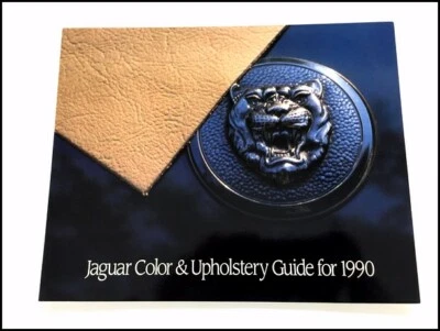 1990 Jaguar Factory Original Color Paint and Trim Brochure Guide - XJ6 XJS Foto 1 de 3