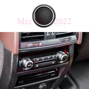 Rear A/C Knob Button Cap For BMW F10 F11 F07 F06 F12 F02 F04 F15 F16 F85 F86 M5 - Picture 1 of 9