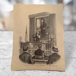 1975/76 Künstler Lloyd Ostendorf Abraham Lincoln Druckset - Bild 1 von 4