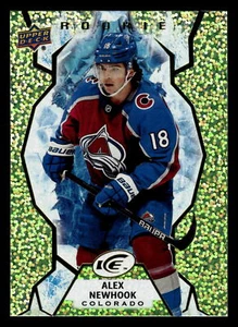 2021-22 Upper Deck Ice - Green - #112 Alex Newhook - Picture 1 of 2