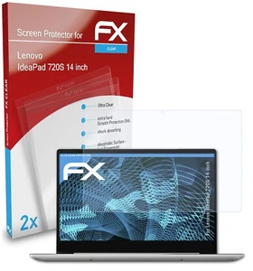 atFoliX 2x Screen Protector for Lenovo IdeaPad 720S 14 inch clear - Picture 1 of 8