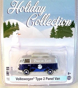 VOLKSWAGEN VW TIPO 2 PANEL VAN EDICIÓN LIMITADA LUZ VERDE 1/64 MODELO DE COCH... - Imagen 1 de 12