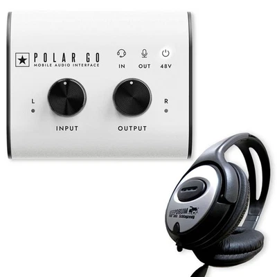 Blackstar Polar GO mobiles 2-Kanal Audio-Interface mit keepdrum Kopfhörer - Bild 1 von 4