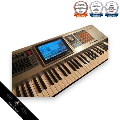 Roland Fantom G6 61-Key Keyboard Synthesizer Music Workstation Mint Tested Japan - Image 1 of 4
