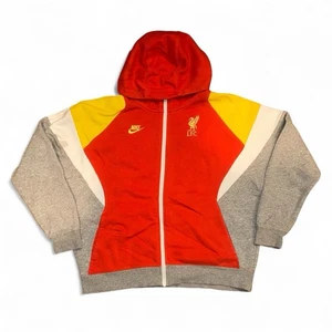 Rare Nike SAMPLE Liverpool FC Soccer Men's Full Zip Hoodie Sweatshirt Small - Picture 1 of 8