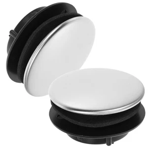 2 Pcs Sink Hole Cover Bathroom Plugs Kitchen Cap Faucets Sprayer - Picture 1 of 12