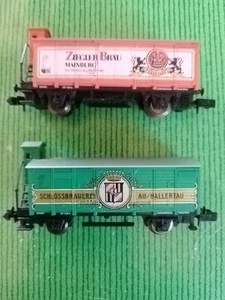 Arnold N, 0238 Set De Dos Vagones Mercancías, Muy Buen Estado - Imagen 1 de 4