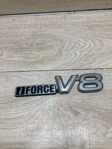 01-06 TOYOTA TUNDRA iFORCE V8 EMBLEM REAR TAILGATE CHROME BADGE LOGO GENUINE OEM - Picture 1 of 3