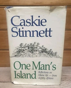 One Man's Island: Reflections On Maine Life By Caskie Stinnett HC DJ Pre-owned - Picture 1 of 19