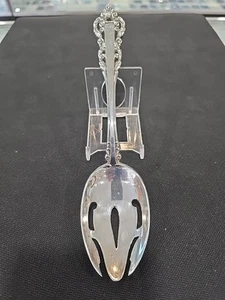 Gorham Medici Sterlingsilber Servierlöffel mit Schlitzen Sterlingsilber keine Monos - Bild 1 von 5