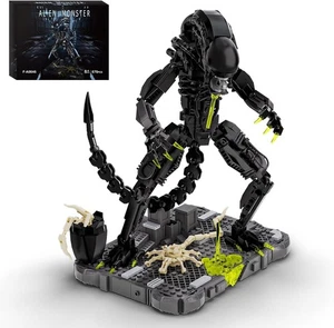 MOC Xenomorph Saliva Monster Figures Building Blocks Alien Monster Assembly Toy - Picture 1 of 9