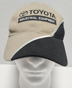 Toyota Industrial Equipment Beige & Black Embroidered Baseball Cap/Hat - Picture 1 of 5