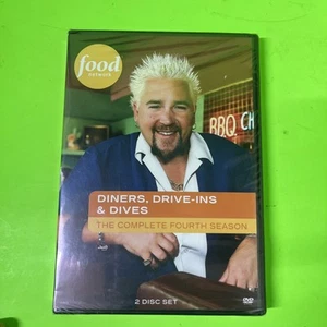 Diners, Drive-Ins & Dives: Complete Fourth Season (DVD, 2 Disc Set) New Sealed - Picture 1 of 4