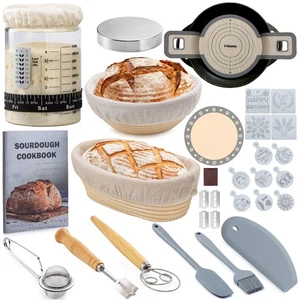 Sourdough Starter Kit,Sourdough Bread Baking Supplies,40oz Sourdough Starter ... - Picture 1 of 7