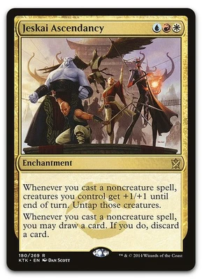 Jeskai Ascendancy #180 (NM) Khans of Tarkir KTK Magic MTG - Image 1 of 2