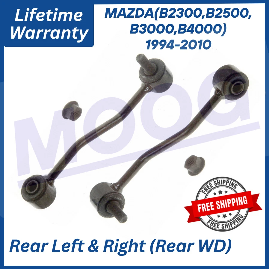 Barras estabilizadoras traseras OEM MOOG para MAZDA B2300, B2500, B3000, B4000 1994-2010 guerra de por vida Foto 1 de 4