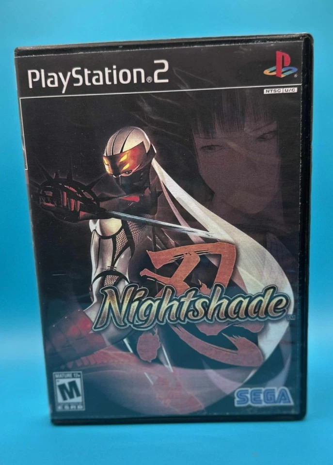 Sega Nightshade  (Sony PlayStation 2, 2004) PS2 (MANUAL & DISC) - Image 1 of 4