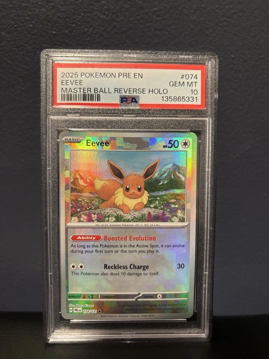 Eevee Pokémon TCG Professional Sports Authenticator (PSA