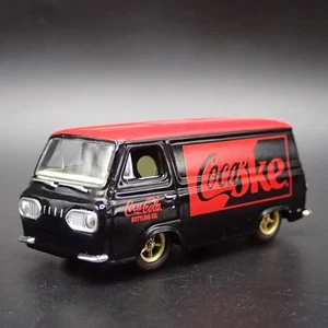 1966 66 FORD ECONOLINE VAN COCA COLA COKE 1:64 SCALE DIORAMA DIECAST MODEL CAR - Picture 1 of 7