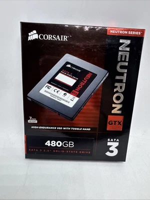 Corsair Sata 3 2.5" Solid State Drive 480GB Neutron Hard Drive 7mm W/Toggle Nand - Image 1 of 4