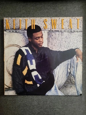 Keith Sweat, Make It Last Forever, Elektra Records Orig 1987 Vinyl, LP  - Image 1 of 4