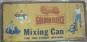 Golden Fleece Mixing Can For Two-stroke Mixture Fridge Magnet New - Picture 1 of 1