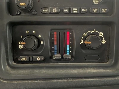Control de temperatura estilo clásico con aire acondicionado para camioneta Sierra 1500 05-07 1103465 Foto 1 de 4