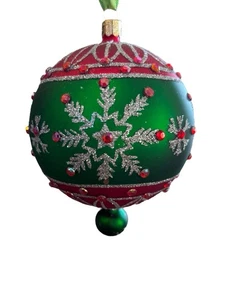 Waterford Holiday Heirlooms Christmas Ornament Four Seasons Winter - Picture 1 of 7