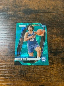 JARED MCCAIN 2024-25 Panini Prizm #222 Teal Ice Rookie RC /225 76ers - Picture 1 of 2