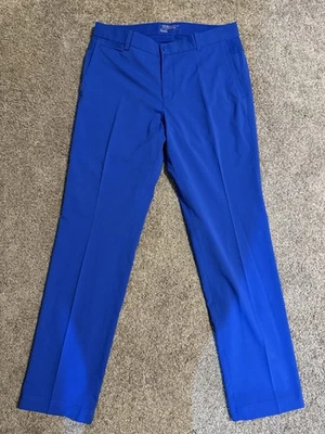 耐克高尔夫裤男式 32/32 蓝色旅游表演 — 第 1/4 张图片