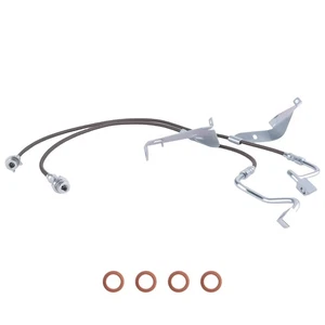 Extended Brake Lines Front for Ford F-250 F-350 Super Duty 4WD 08-2016 4-6" Lift - Picture 1 of 20
