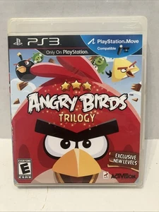 TESTED & WORKS Angry Birds Trilogy (Move Compatible) - Sony PlayStation 3 - Picture 1 of 10