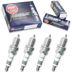 4 pcs NGK Iridium IX Spark Plugs for 1990-1992 Nissan Stanza 2.4L L4 - xi - Picture 1 of 5