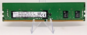 Memoria server SK Hynix 8GB DDR4-2666V HMA81GR7CJR8N-VK ECC - testata e funzionante - Foto 1 di 1