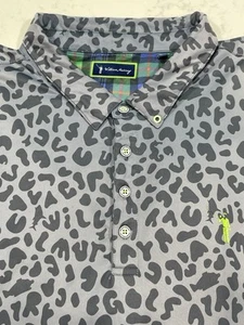 Polo de golf para hombre William Murray camuflaje leopardo rendimiento elástico XXL - Imagen 1 de 14