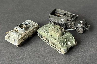 Máquinas de lucha Corgi 1:72 Segunda Guerra Mundial Ejército de los Estados Unidos M3 Half-Track y M8 Greyhound Scout Car Foto 1 de 4