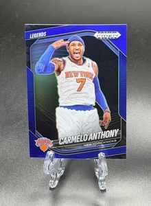 2024-25 Prizm Black Carmelo Anthony Blue Prizm SP /199 Knicks Color Match #267 - Bild 1 von 2