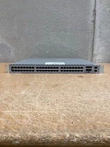 Arista DCS-7050T-52 48x 10GbE SFP 4x40GbE QSFP Switch with Mounting Brackets - Picture 1 of 3