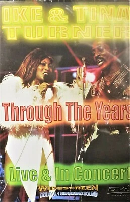 Ike & Tina Turner Live in Concert NEW DVD,Through the Years 14 Tracks Proud Mary - Image 1 of 4