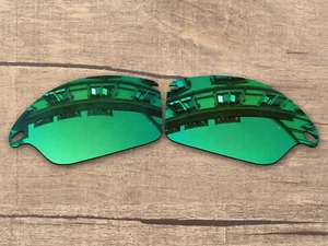 Vonxyz Polarisierte Gläser für Oakley Fast Jacket OO9097 Sonnenbrille Jade verspiegelt - Bild 1 von 4