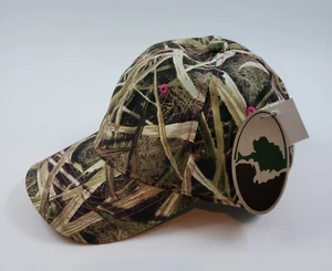 Lady's Mossy Oak Camo with pink Hat Baseball Cap Hunting Adjustable NEW! - Picture 1 of 4