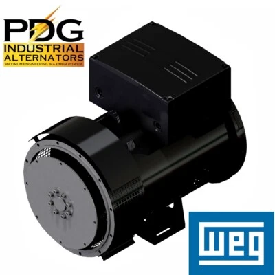 40 kW Alternator Generator Head Genuine WEG INDUSTRIAL 3 PHASE - Image 1 of 3