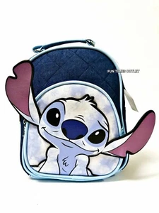 Disney Lilo And Stitch 10" 3D Backpack Purse Lady Carry All Travel Bag Licensed - Picture 1 of 9