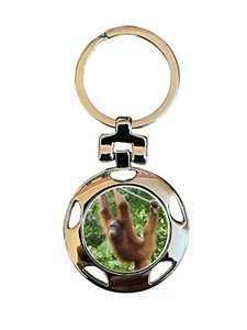Orangutang Personalised Crown Key Ring Boxed - Picture 1 of 2