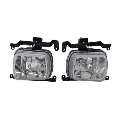 Farol de neblina dianteiro esquerdo direito lâmpada de direção lente transparente para Kia Rio 2005-2009 - Imagem 1 de 4
