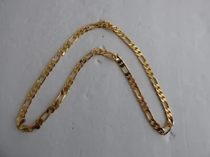 24 CARAT GOLD PLATED NECKLAS - Picture 1 of 3