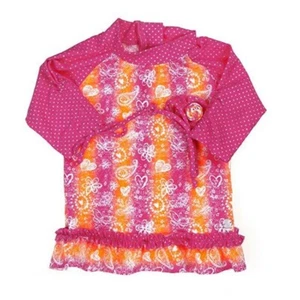 Kanz Mini Girls UV Protection Shirt Pink Size 86 | Girls Swim Shirt 18 Months - Picture 1 of 2