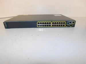 CISCO CATALYST 2960-S SERIES COMMUTATEUR GIGABIT 10G / WS-C2960S-24TD-L (QPR80) - Photo 1/15