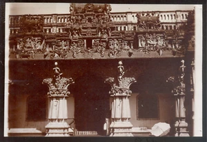 CEYLAN(Sri Lanka) Colombo, Architecture de temple, Albumen print 1901 - 12x17 cm - Picture 1 of 1
