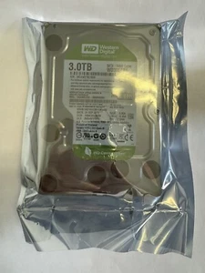 Western Digital WD30EZRX-00DC0B0 Green 3TB 5400RPM 64MB SATA 3.5 Hard Drive - Picture 1 of 1